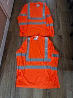 2x Monza workwear maat XXL fluo t-shirt met lange mouwen, Ophalen of Verzenden, Nieuw, Heren, Monza