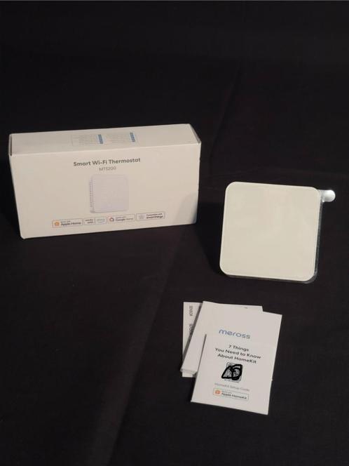 Meross smart/slimme thermostaat, Doe-het-zelf en Verbouw, Thermostaten, Nieuw, Slimme thermostaat, Ophalen of Verzenden