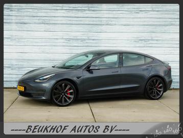 Tesla Model 3 Performance AWD 75 kWh 487Pk 20inch Soh 92.8 % beschikbaar voor biedingen