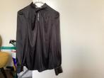 NIEUW! Blouse van satijn te koop, Ophalen of Verzenden, Nieuw, Maat 34 (XS) of kleiner, Zwart