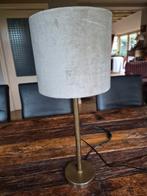 Schemerlamp ivoor kleur/goud, Huis en Inrichting, Ophalen of Verzenden, Minder dan 100 cm