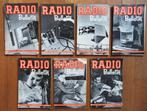 7x Radio Bulletin ( Muiderkring ) 1957, Ophalen of Verzenden, 1980 tot heden, Knipsel(s)