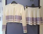 Nikkie set creme / lila paars vestje + rok mt 38/40 nr 42487, Kleding | Dames, Jasjes, Kostuums en Pakken, Maat 38/40 (M), Kostuum of Pak