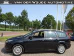 Ford Focus Wagon 1.8 Titanium 2010 Clima|Cruise|Navi!, Auto's, Euro 5, 4 cilinders, Zwart, 1798 cc