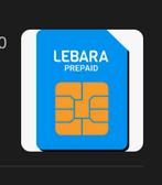 Lebara  prepaid simkaart met €30,- beltegoed, Ophalen of Verzenden, Zo goed als nieuw, Overige providers, Prepaidkaart