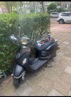 Zwarte SYM scooter met windscherm, Ophalen of Verzenden, Gebruikt, Overige typen