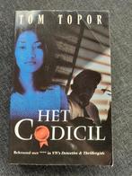 Boek Tom Topor,  Het Codicil, Ophalen of Verzenden, Zo goed als nieuw, Tom Topor, Nederland