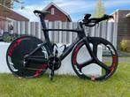 Tijdritfiets Carbon maat L met FFWD DISC wheel, Sport en Fitness, Overige typen, Gebruikt, Ophalen