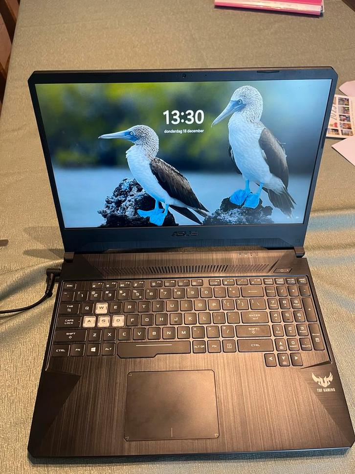 ASUS TUF Gaming FX505DT - Gaming Laptop, Computers en Software, Windows Laptops, Gebruikt, 15 inch, SSD, 2 tot 3 Ghz, 8 GB, Qwerty