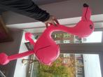 Opblaas flamingo, Ophalen