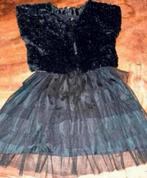 Feest jurk KERST mt 92 + vestje glitters zwart meisje, Kinderen en Baby's, Kinderkleding | Maat 92, Meisje, Nieuw, Ophalen of Verzenden