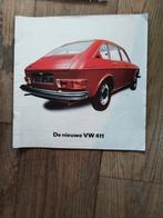 Volkswagen 411 brochure 1968, Volkswagen, Volkswagen, Ophalen of Verzenden, Zo goed als nieuw