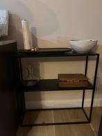 Sidetable, Met plank(en), Minder dan 50 cm, Ophalen of Verzenden, Zo goed als nieuw