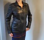 Zwarte lamslederen damesjack Ventiuno, Kleding | Dames, Maat 38/40 (M), Zwart, Zo goed als nieuw, Ventiuno