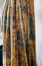 Design gordijnen, fris geel stijlvol, 3 delig: 190x256, Overige kleuren, 200 cm of meer, Design, 150 tot 200 cm