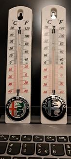 Garagethermometer Alfa Romeo. 19.5cm. Kunststof., Ophalen of Verzenden, Binnenthermometer