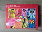 Jumbo puzzel - bloemencollage - 1000 stukjes, Hobby en Vrije tijd, Denksport en Puzzels, Ophalen of Verzenden, Zo goed als nieuw
