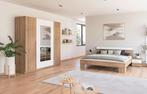 Slaapkamer: Bed 180 x200 met kledingkast. Snelle levering, Verzenden, Nieuw, Tweepersoons, Modern