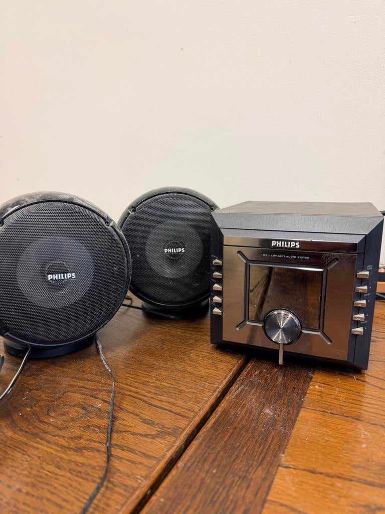 Philips MZ-5 Mini Systeem met CD, Radio & AUX, Audio, Tv en Foto, Philips, Gebruikt, Ophalen of Verzenden, Microset