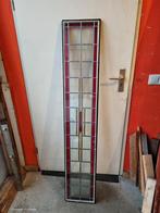 glas in lood dubbelglas 27x150, Ophalen, Gevelraam of Ruit, Minder dan 80 cm, Minder dan 80 cm
