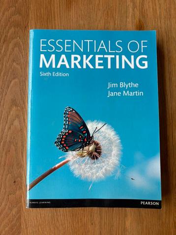 Essentials of marketing beschikbaar voor biedingen