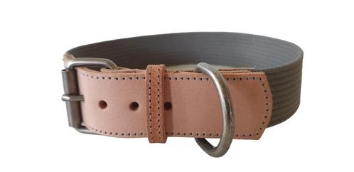 ANIMAL BOULEVARD Halsband Nek 56-64 cm Naturel-Grijs -35%!!!, Dieren en Toebehoren, Hondenhalsbanden en Penningen, Nieuw, Handgemaakt