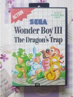 Wonder Boy 3 Sega master system, Spelcomputers en Games, Spelcomputers | Sega, Ophalen of Verzenden, Gebruikt, Zonder controller