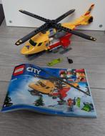 Lego City 60179 ambulancehelikopter, Ophalen of Verzenden, Zo goed als nieuw, Complete set, Lego