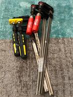 Lijmklemmen Set - 4 stuks 2x50x250 mm ///2x50x300 mm, Ophalen of Verzenden, Gebruikt