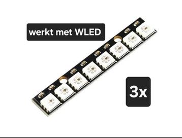 ws2812b RGBIC leds, 8bit beschikbaar voor biedingen
