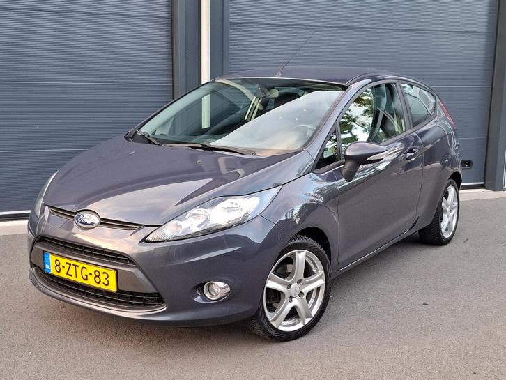 Ford Fiësta 1.25 Champion 44KW 3DR 2012 Grijs, Auto's, Ford, Bedrijf, Te koop, Fiësta, ABS, Airbags, Airconditioning, Bluetooth