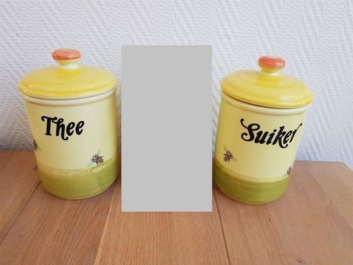 D129 Voorraadpotten H19 en doorsnede 10,2 cm,Zeller, Huis en Inrichting, Keuken | Servies, Zo goed als nieuw, Overige typen, Overige stijlen