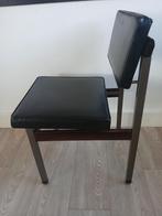 Louis van Teeffelen Stoel voor Wébé 1966, Huis en Inrichting, Stoelen, Gebruikt, Metaal, Zwart, Ophalen of Verzenden
