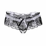 String Met Parels Wit (002), Nicolle_Lingerie, Ophalen of Verzenden, Overige kleuren, String