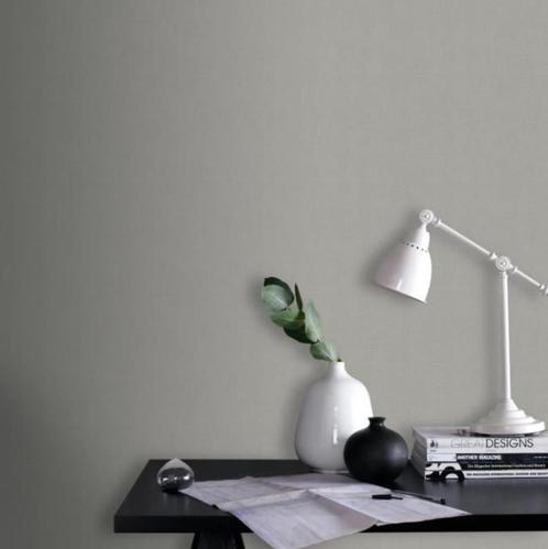 4 rol behang Decomode groen blauw licht grijs geen patroon, Huis en Inrichting, Stoffering | Behang, Blauw, Grijs, Groen, minder dan 10 m²