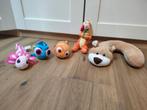 Knuffel verzameling: Axolotl, Tijgertje, Nemo, Dory, Beer, Ophalen of Verzenden, Zo goed als nieuw, Beer
