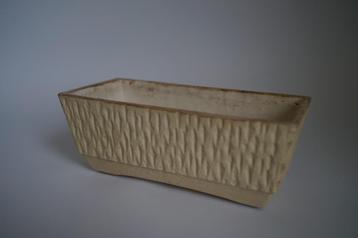 vintage retro bloempotje plantenbak hekla 15 creme kerf. beschikbaar voor biedingen