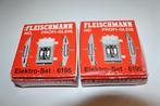 2 maal Fleischmann  6195 set wisselaandrijving nieuw profi, Gelijkstroom, Fleischmann, Overige typen, Nieuw