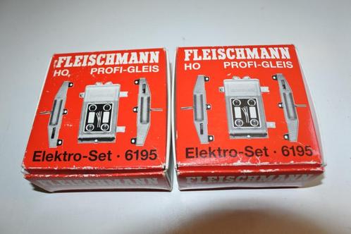 2 maal Fleischmann  6195 set wisselaandrijving nieuw profi, Hobby en Vrije tijd, Modeltreinen | H0, Nieuw, Overige typen, Gelijkstroom