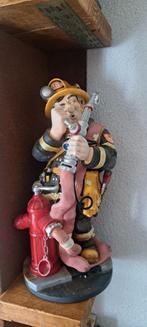 Brandweerman van Profisti(zwaar)35 cm hoog (Z257-170), Ophalen, Zo goed als nieuw, Mens