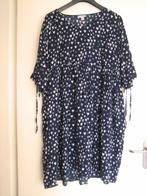 Heerlijk luchtige donkerblauwe jurk YOEK 42-44-46 snazzeys, Yoek, Maat 42/44 (L), Nieuw, Onder de knie