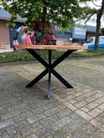 Ronde eettafel 110cm mango incl. spinpoot, Ophalen, Rond, Nieuw, Vier personen