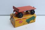 Dinky Toys - 429 - Flatbed Trailer + doosje / box, Dinky Toys, Gebruikt, Ophalen of Verzenden, Tractor of Landbouw