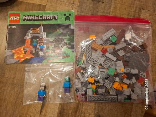 Lego Minecraft 21113 - The Cave, Kinderen en Baby's, Speelgoed | Bouwstenen, Gebruikt, Overige merken, Ophalen of Verzenden