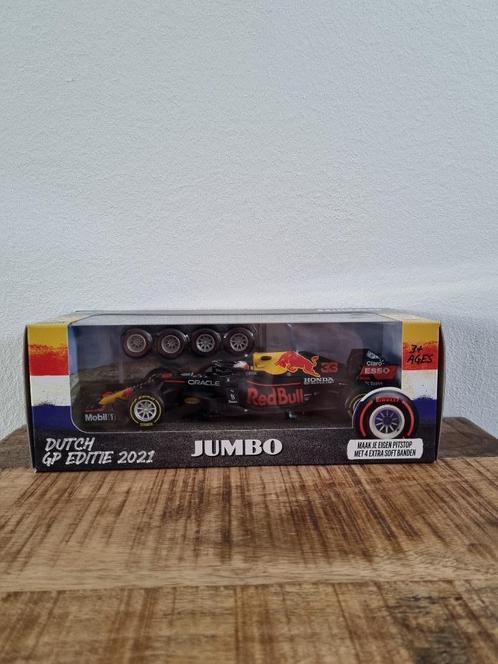 Jumbo Max Verstappen F1 auto RB16B - 2021 Bburago NIEUW, Hobby en Vrije tijd, Modelauto's | 1:24, Nieuw, Auto, Bburago, Ophalen of Verzenden