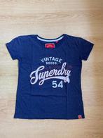 Superdry, blauw t-shirt, maat XS, Nieuw, Ophalen of Verzenden, Korte mouw, Maat 34 (XS) of kleiner
