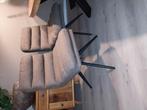 4 Draaistoelen nieuw, Huis en Inrichting, Ophalen, Nieuw, Bruin, Stof