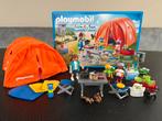Playmobil Kampeerders met tent 70089, Ophalen of Verzenden, Zo goed als nieuw, Complete set