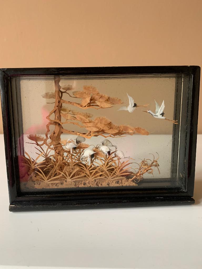 Prachtige Chinese diorama, Antiek en Kunst, Ophalen of Verzenden