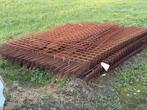 60st. 100x100x6 Bouwstaalmatten / betonnetten, Ophalen, Nieuw, 250 mm of meer